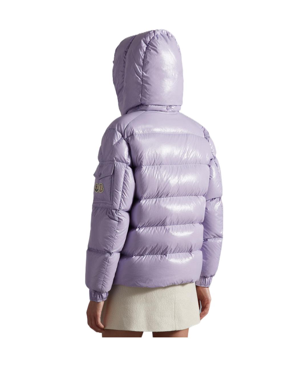 MONCLER Фиолетовый пуховик, фото 2