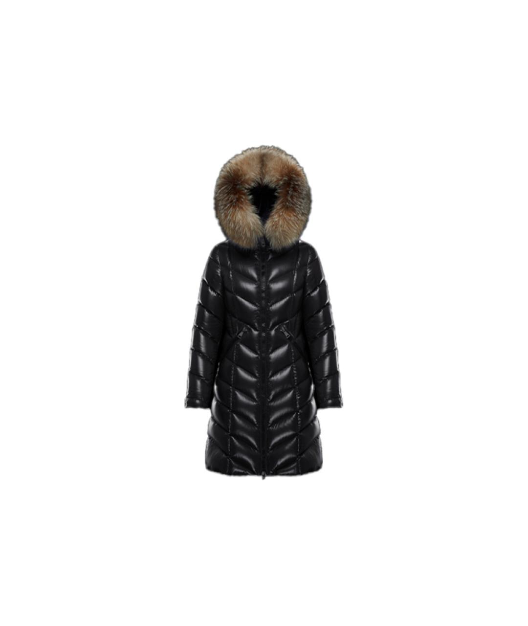 MONCLER Черный пуховик, фото 6