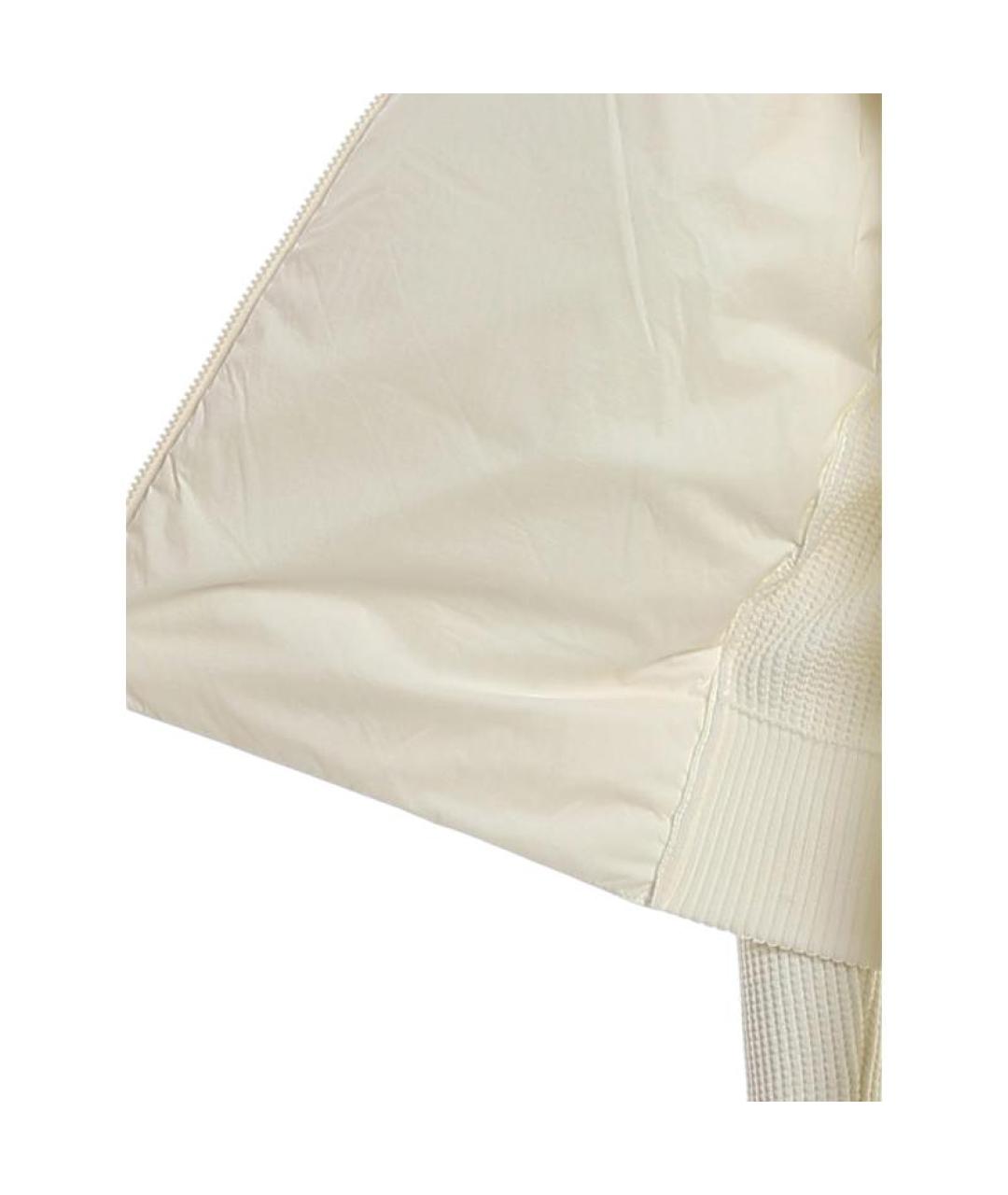 MONCLER Белый пуховик, фото 2