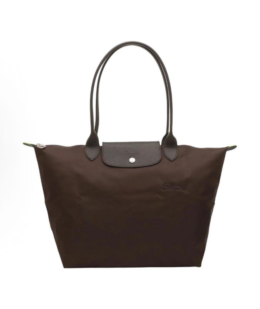 LONGCHAMP Коричневая сумка тоут, фото 8