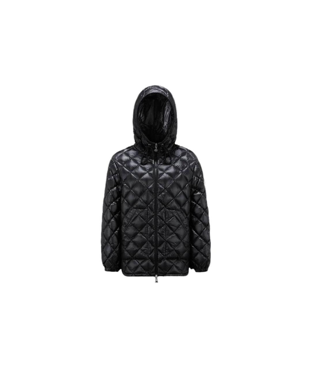 MONCLER Черный пуховик, фото 6