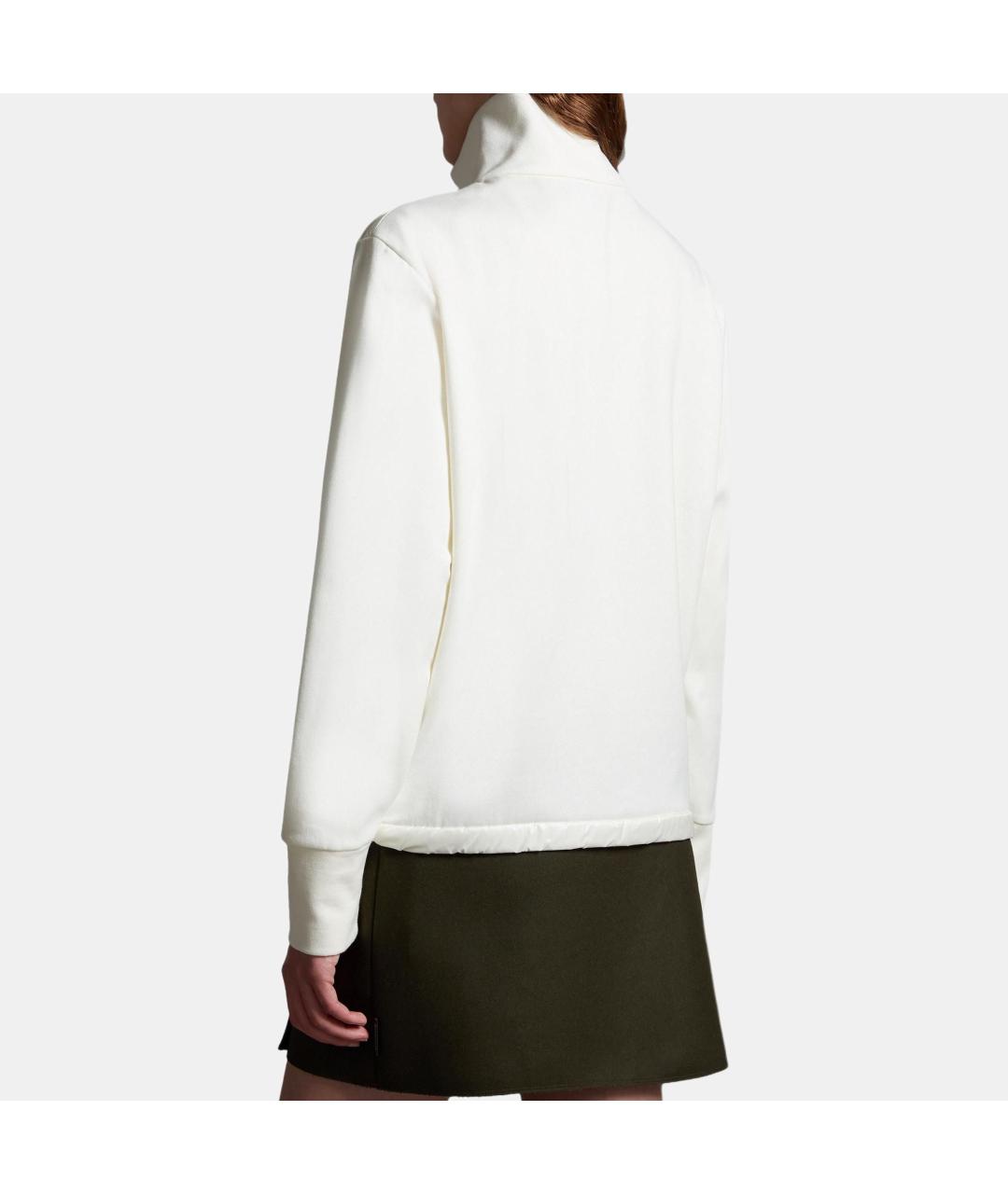 MONCLER Белый пуховик, фото 5