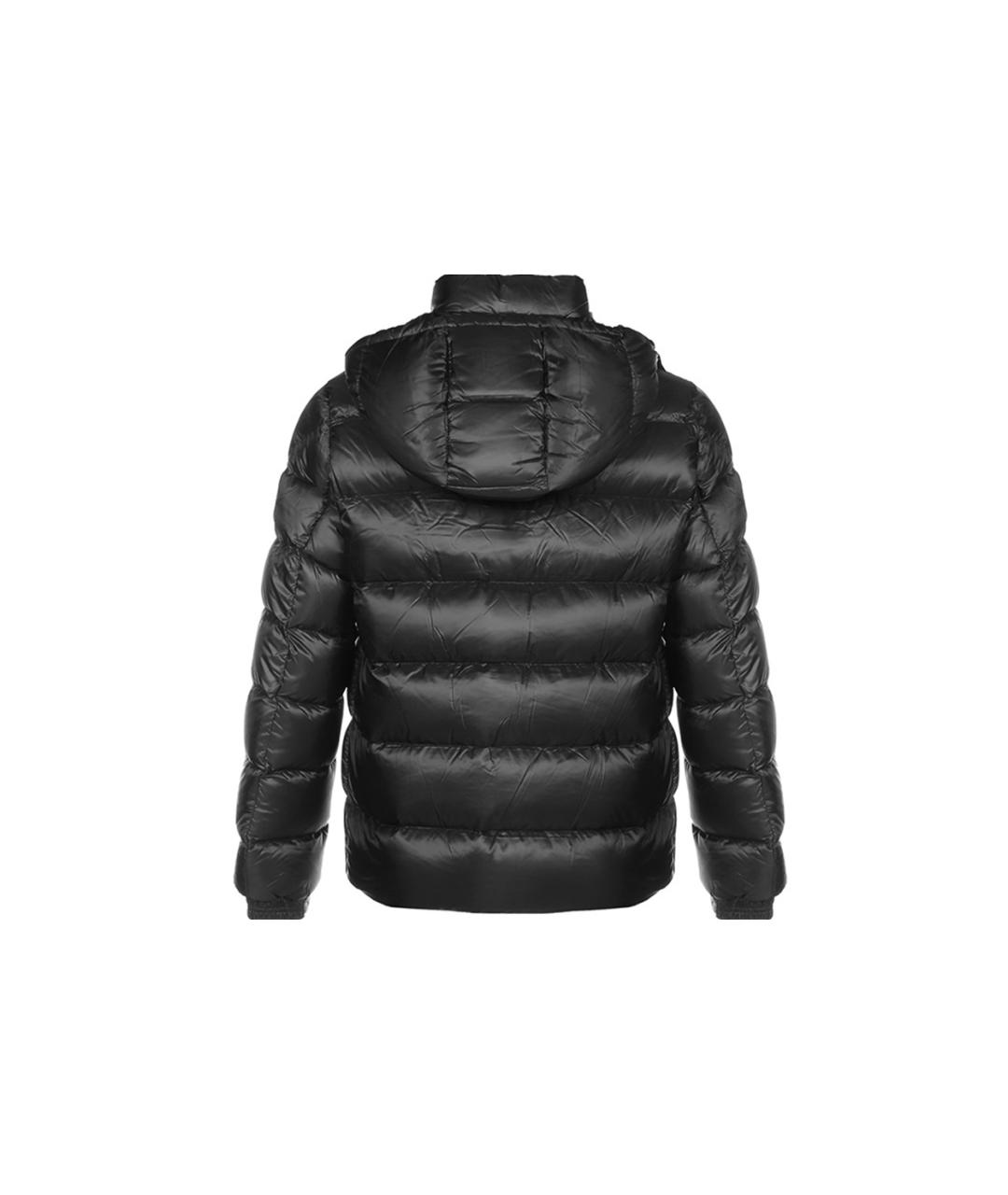 MONCLER Черный пуховик, фото 2