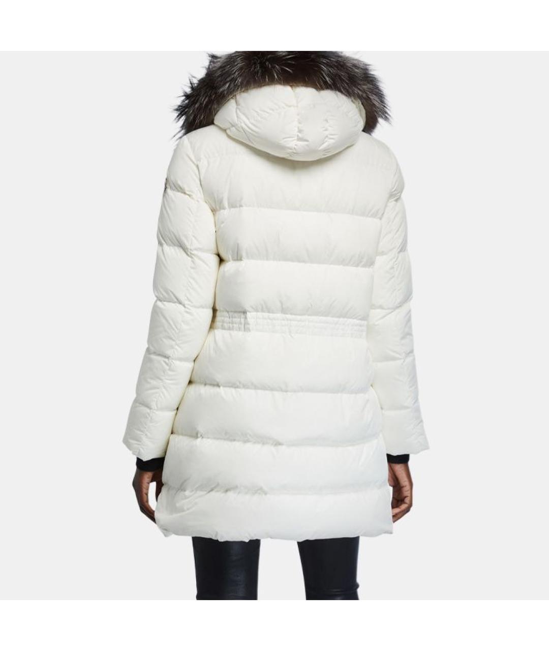MONCLER Белый пуховик, фото 5
