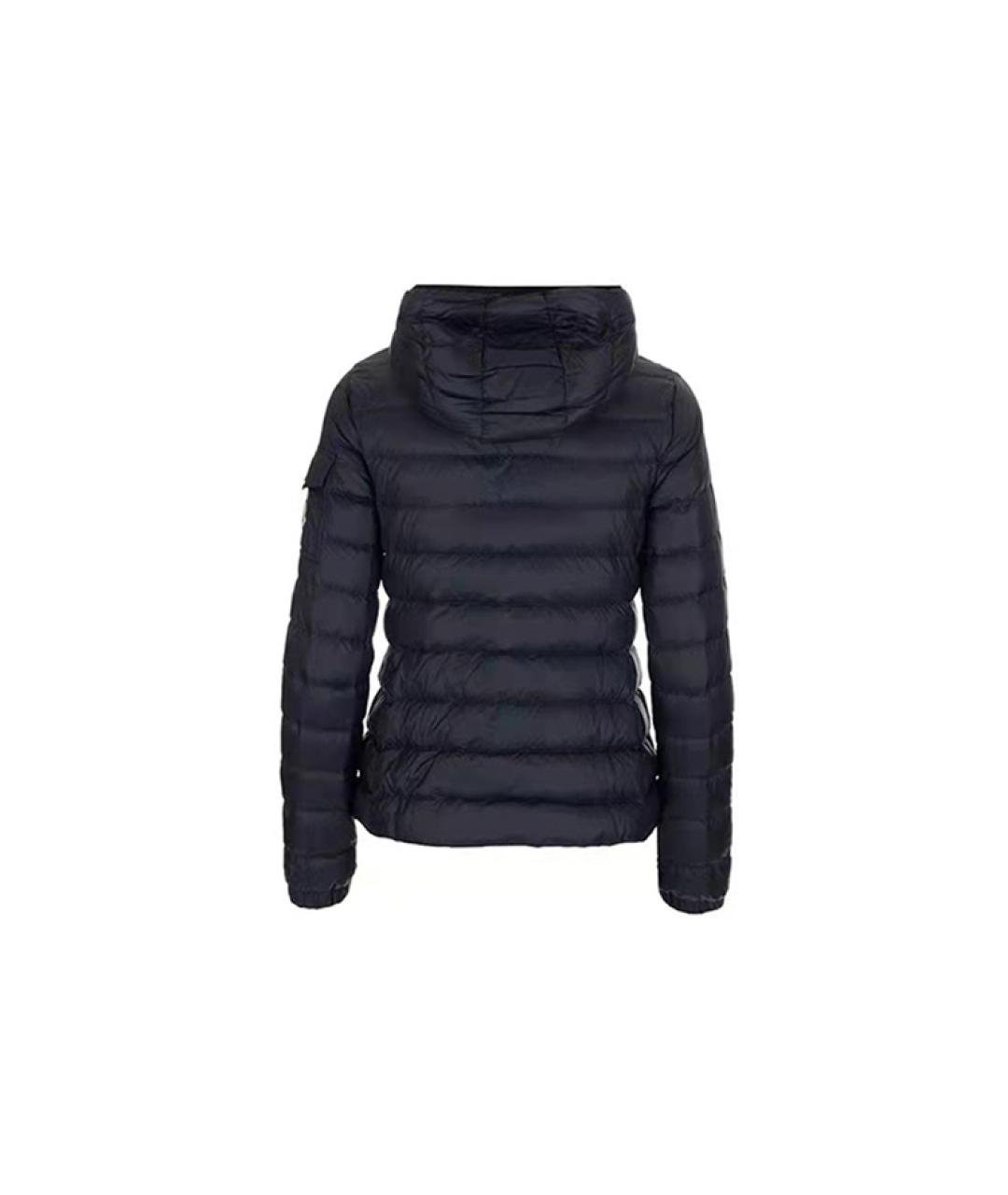 MONCLER Черный пуховик, фото 2