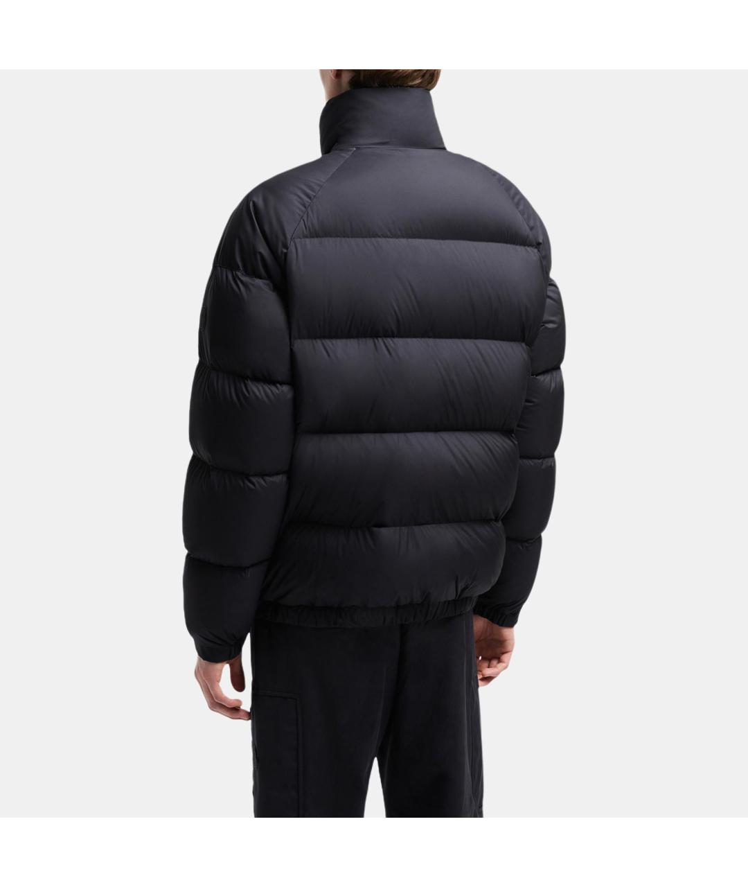 MONCLER Черный пуховик, фото 4