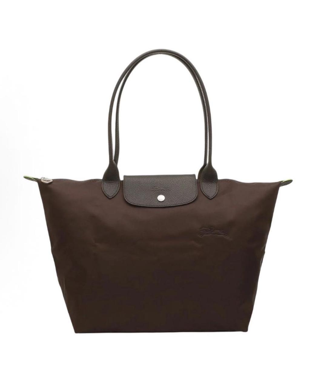 LONGCHAMP Коричневая сумка тоут, фото 8