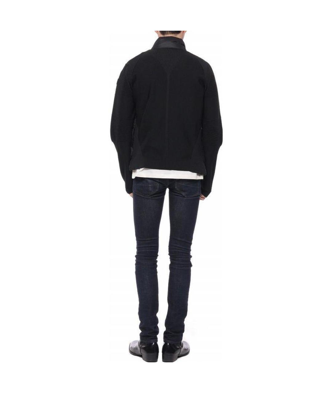 MONCLER Черный пуховик, фото 3