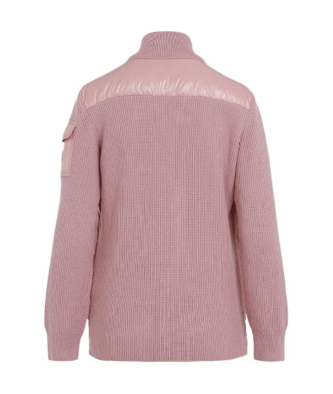 MONCLER Розовый пуховик, фото 2