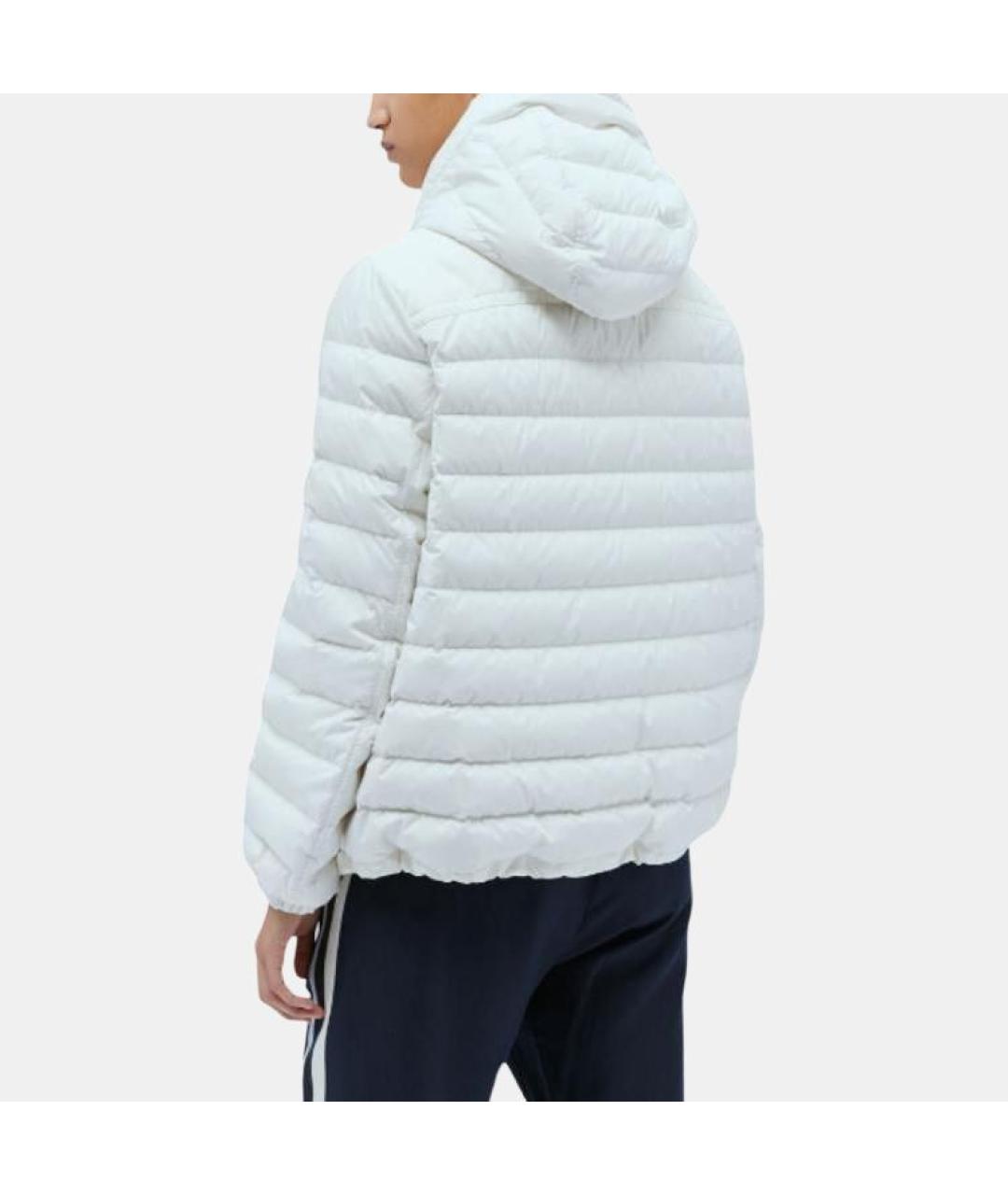 MONCLER Белый пуховик, фото 5