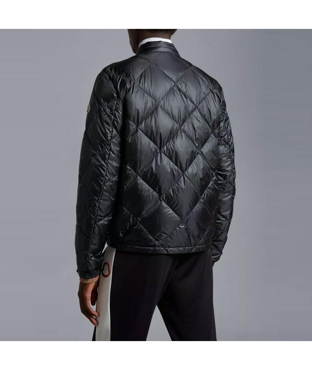 MONCLER Черная куртка, фото 4