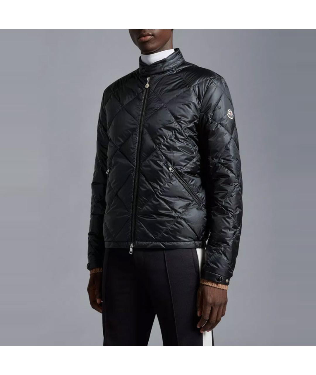 MONCLER Черная куртка, фото 3