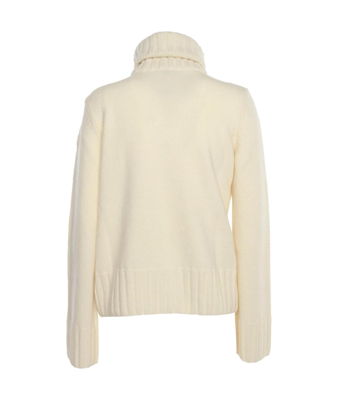 MONCLER Белый пуховик, фото 2