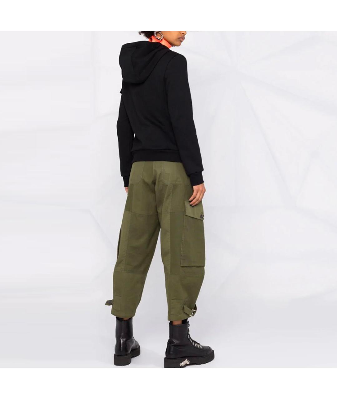 MONCLER Черный пуховик, фото 3