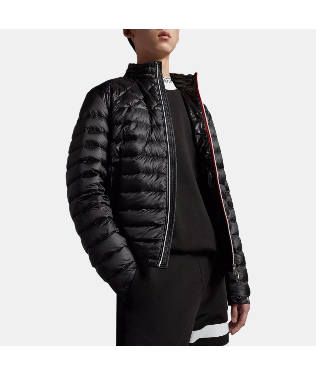 MONCLER Черная куртка, фото 4
