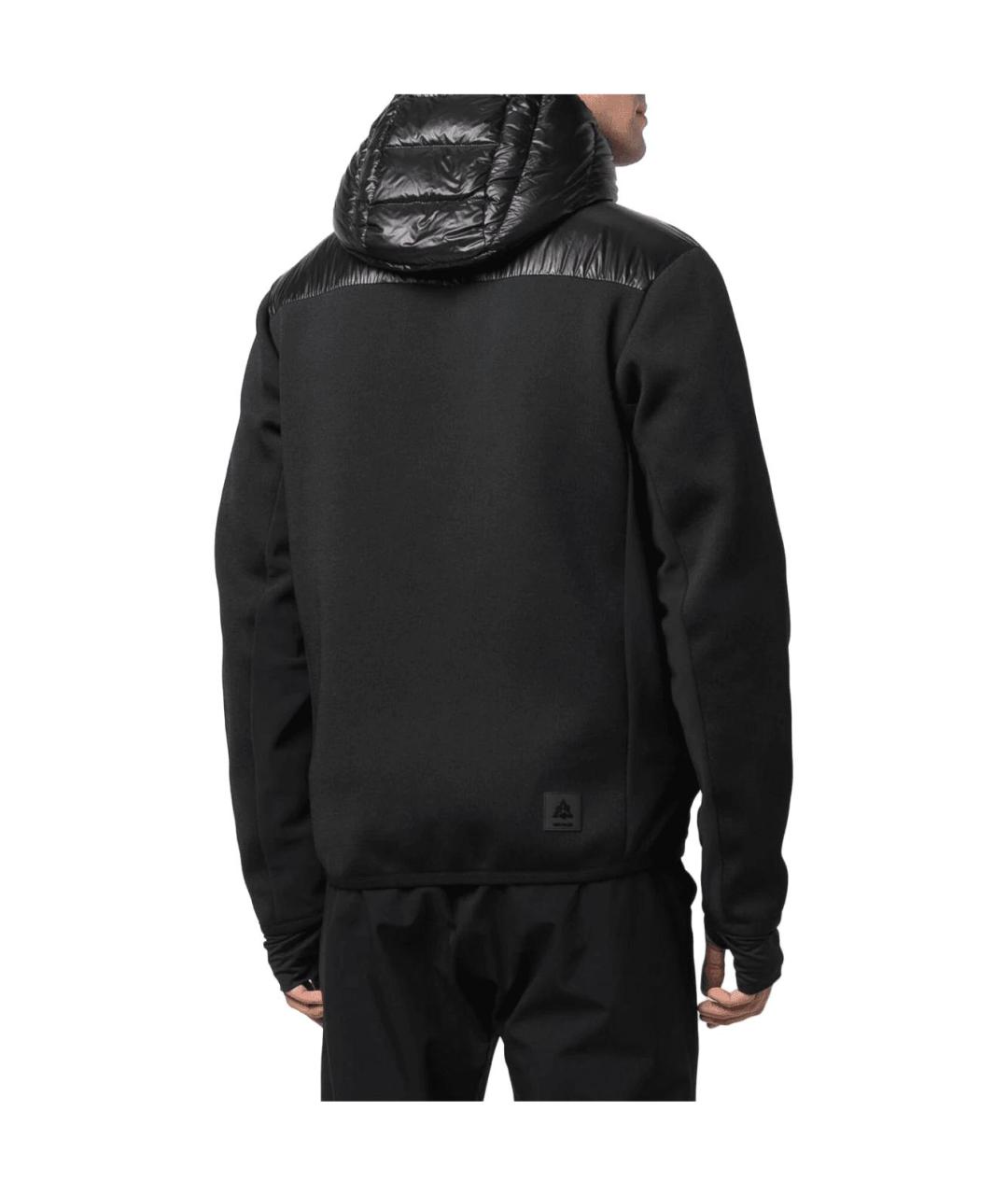 MONCLER Черный пуховик, фото 4