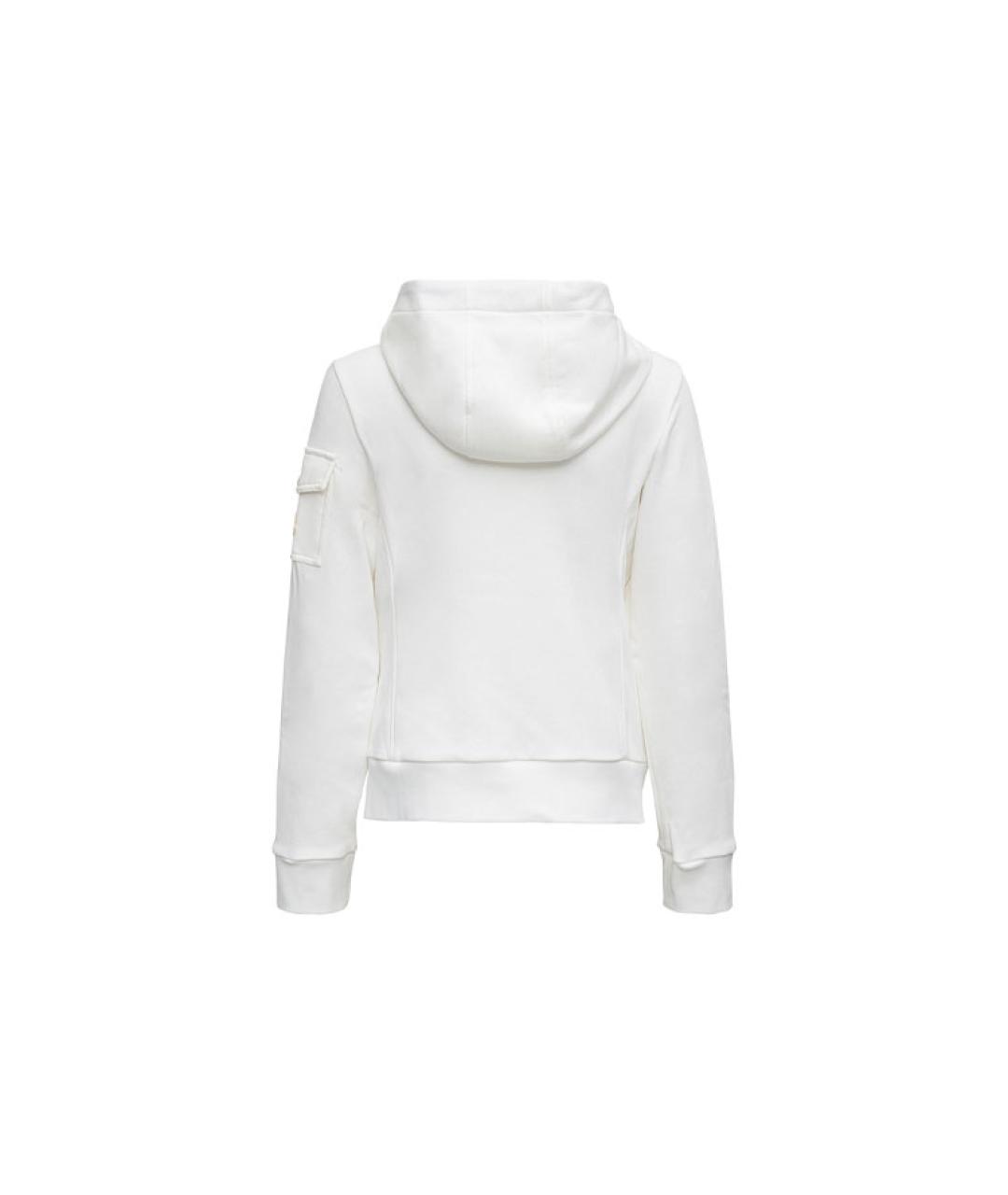 MONCLER Белый пуховик, фото 2