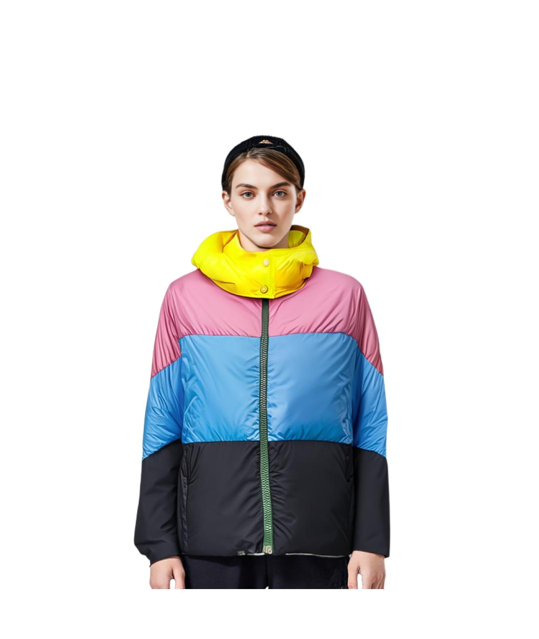 MONCLER Мульти пуховик, фото 3