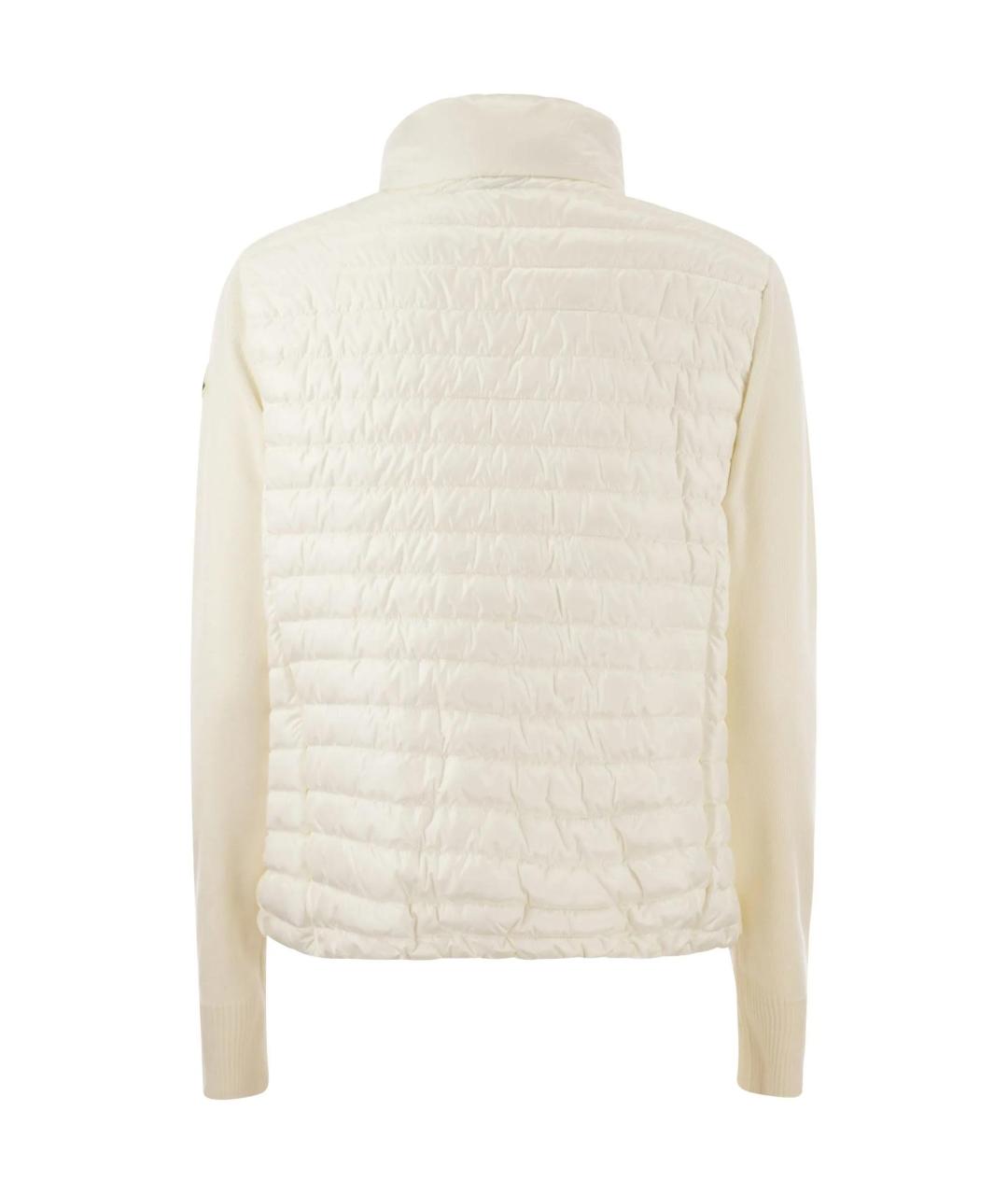 MONCLER Белый пуховик, фото 2