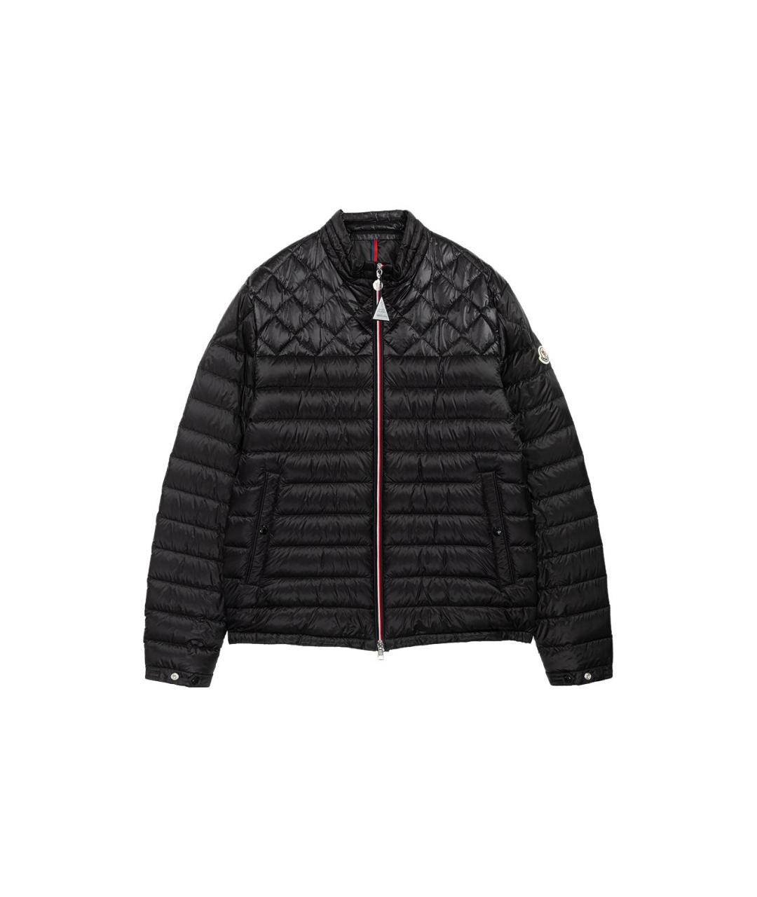MONCLER Черный пуховик, фото 1