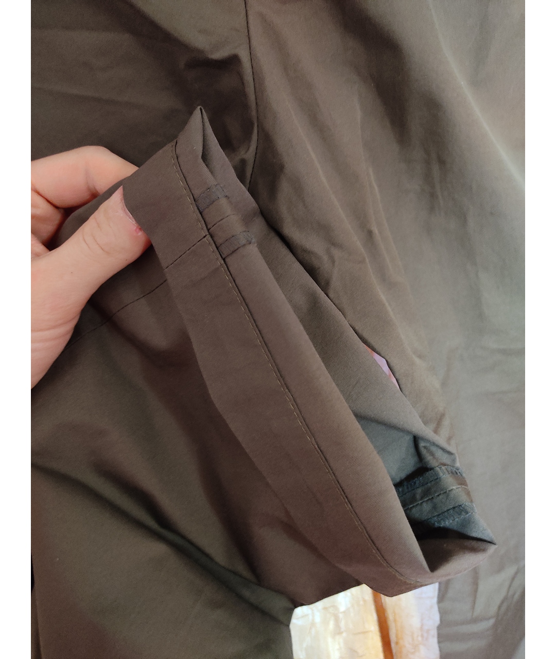 MARNI Серые хлопко-эластановые брюки чинос, фото 5