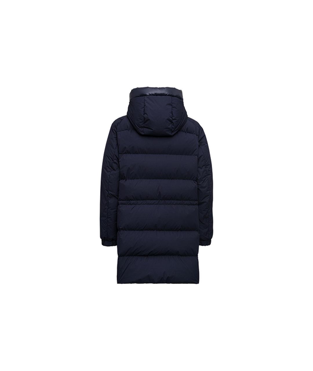 MONCLER Синий пуховик, фото 3