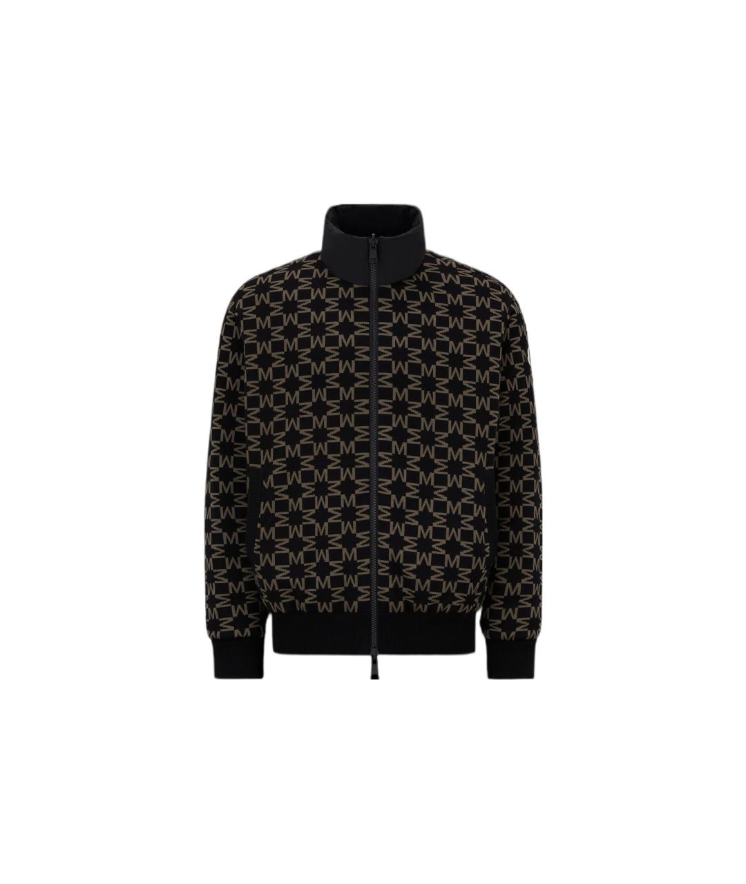 MONCLER Черный пуховик, фото 5