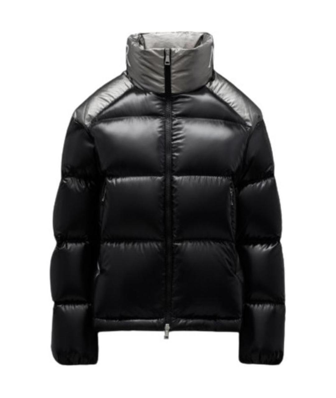 MONCLER Черный пуховик, фото 1