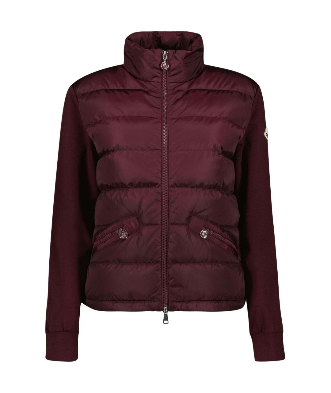 MONCLER Красный пуховик, фото 1