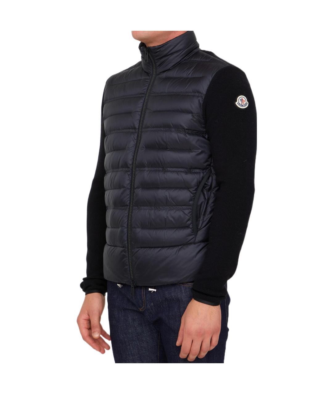 MONCLER Черная куртка, фото 3