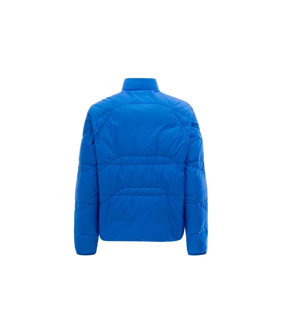 MONCLER Синий пуховик, фото 2
