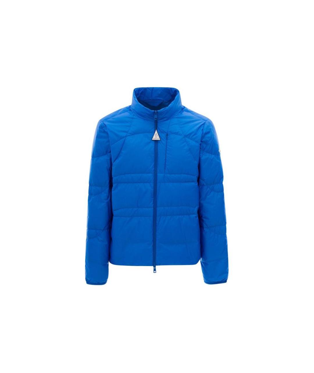 MONCLER Синий пуховик, фото 3