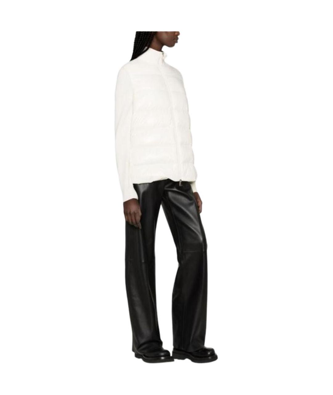 MONCLER Белый пуховик, фото 7