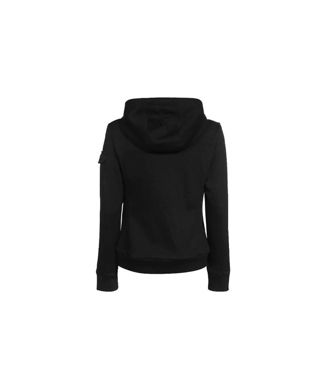 MONCLER Черный пуховик, фото 2