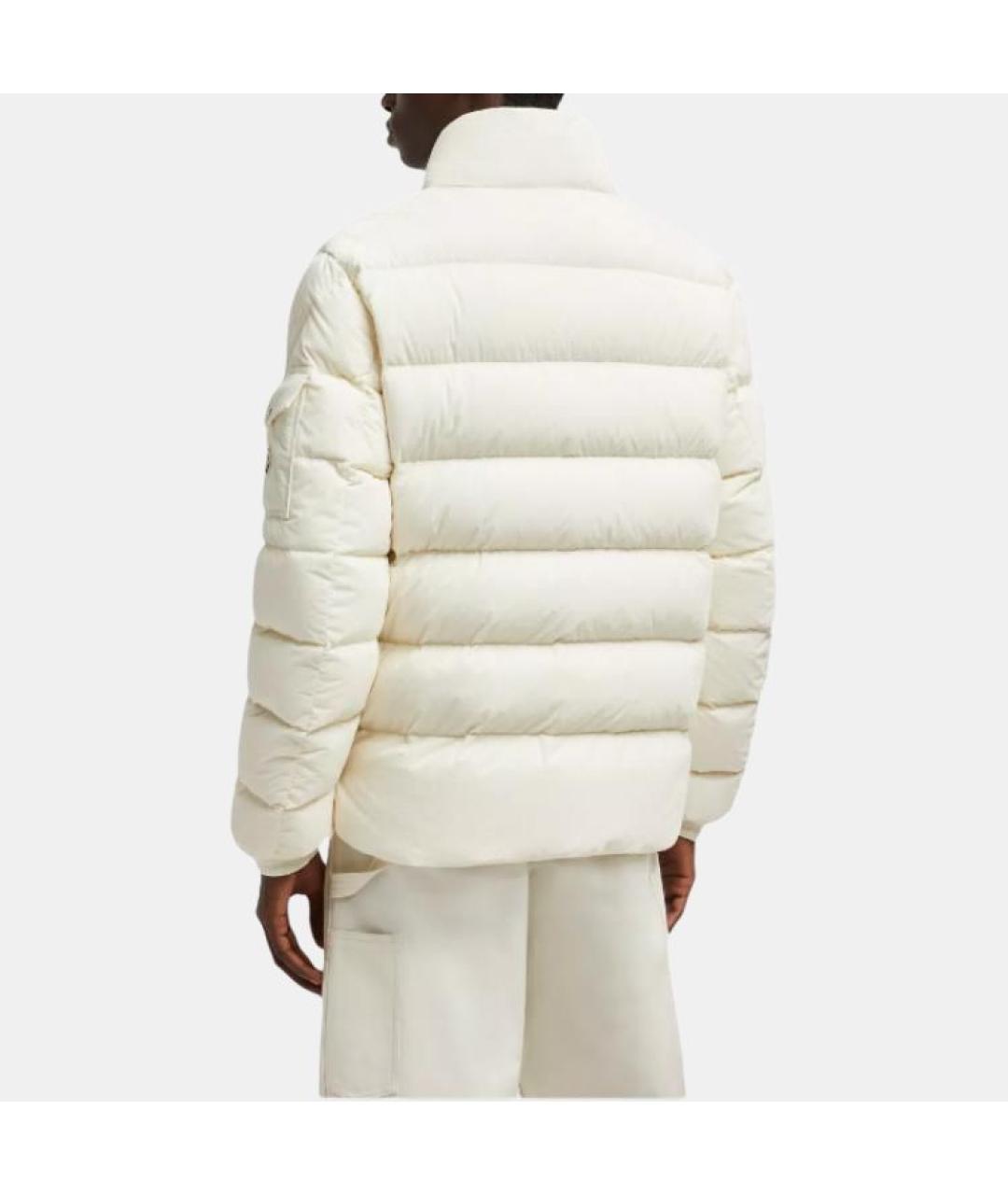 MONCLER Белый пуховик, фото 4