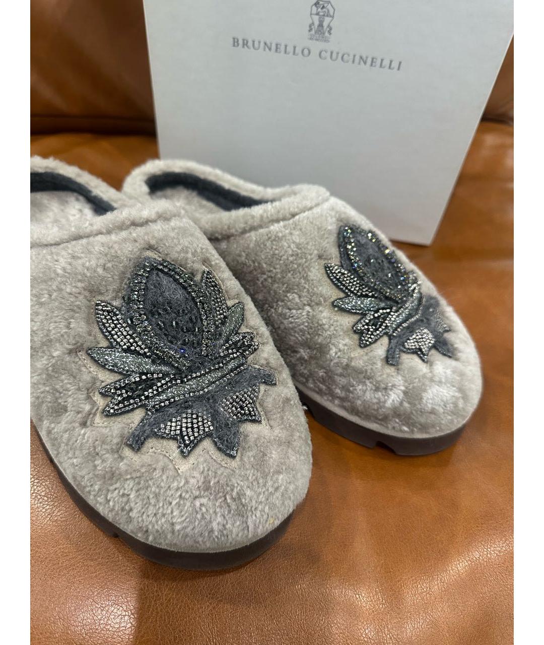 BRUNELLO CUCINELLI Мульти сабо, фото 5