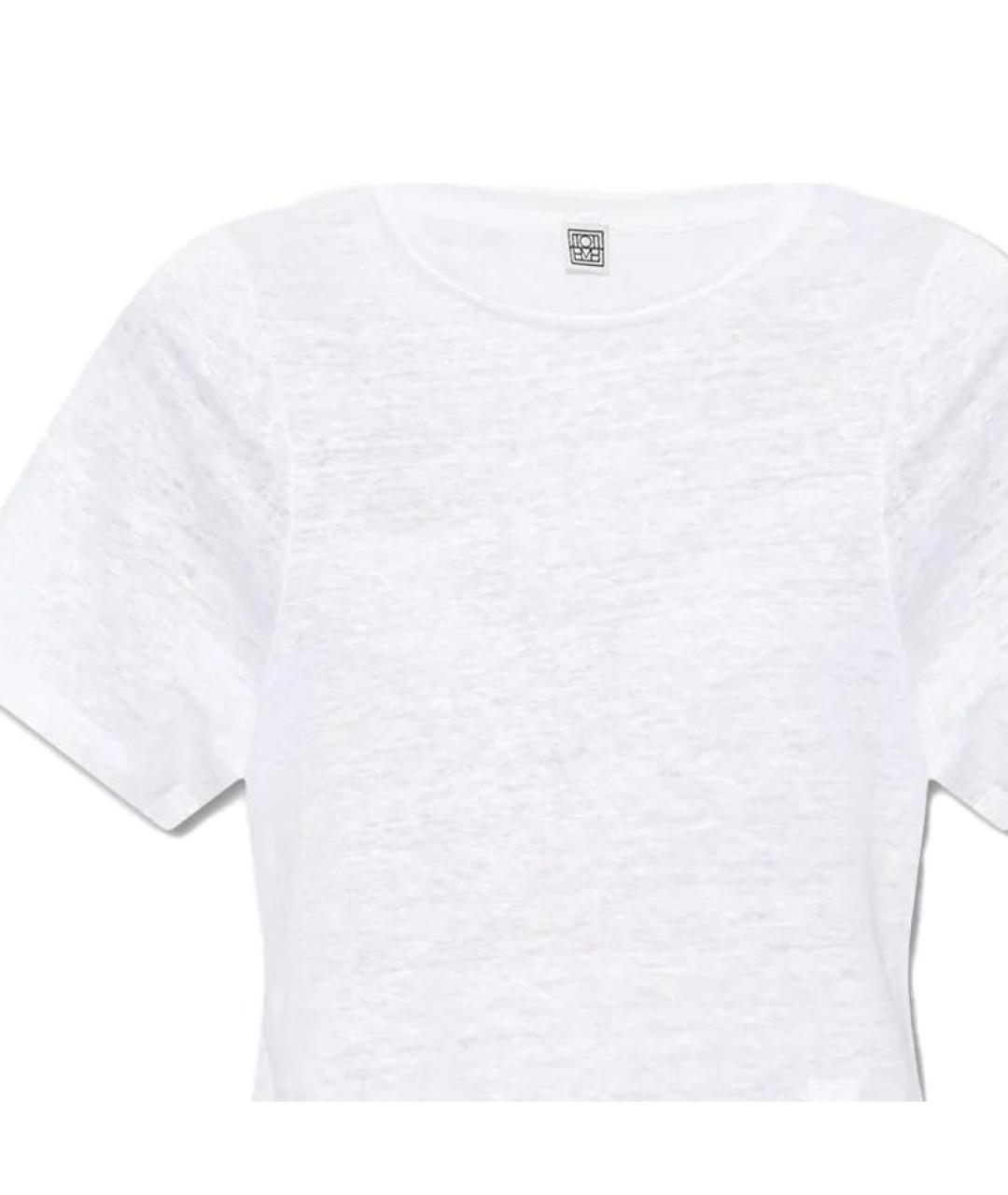 TOTEME Серая хлопковая футболка, фото 3