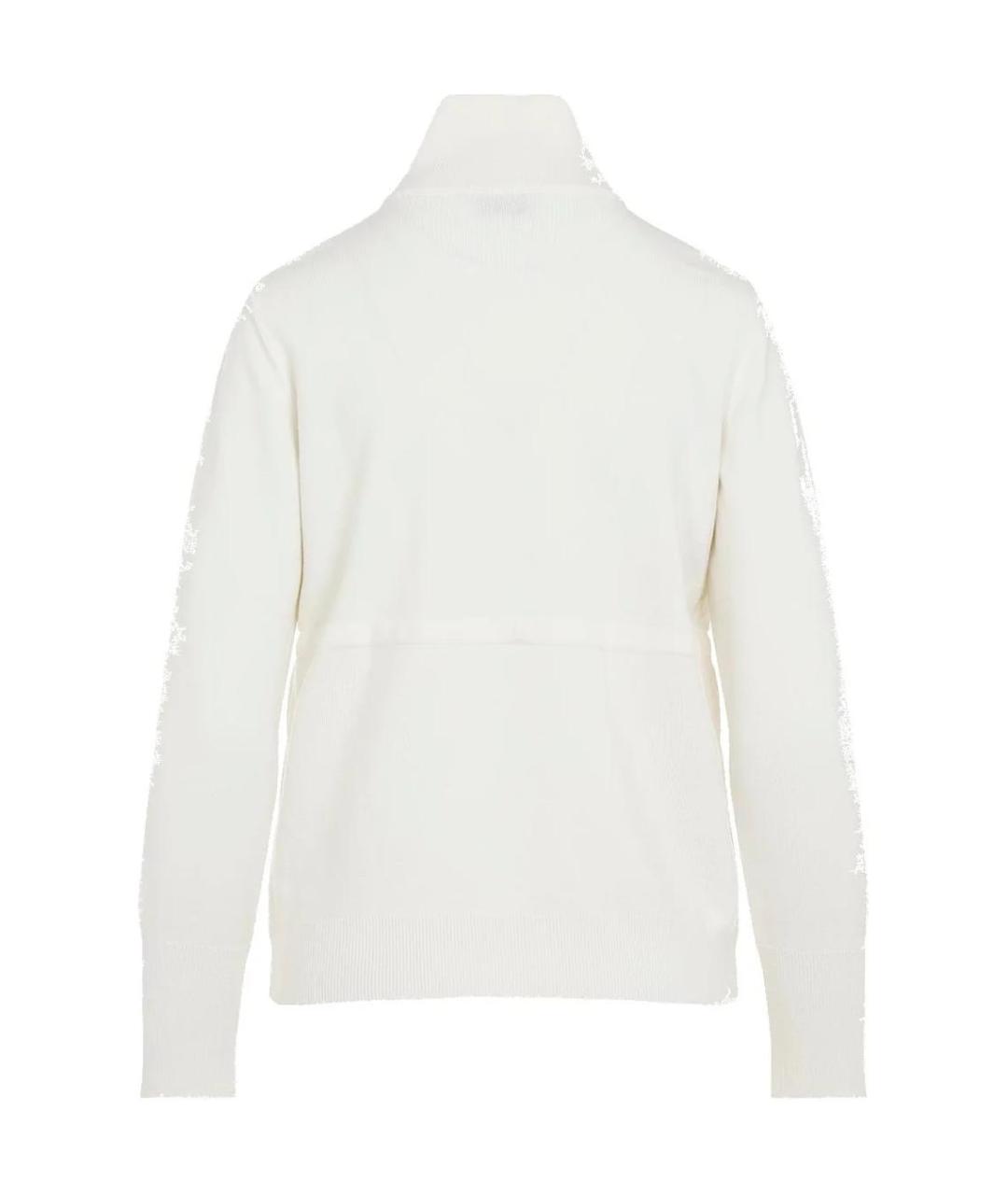 MONCLER Белый пуховик, фото 2