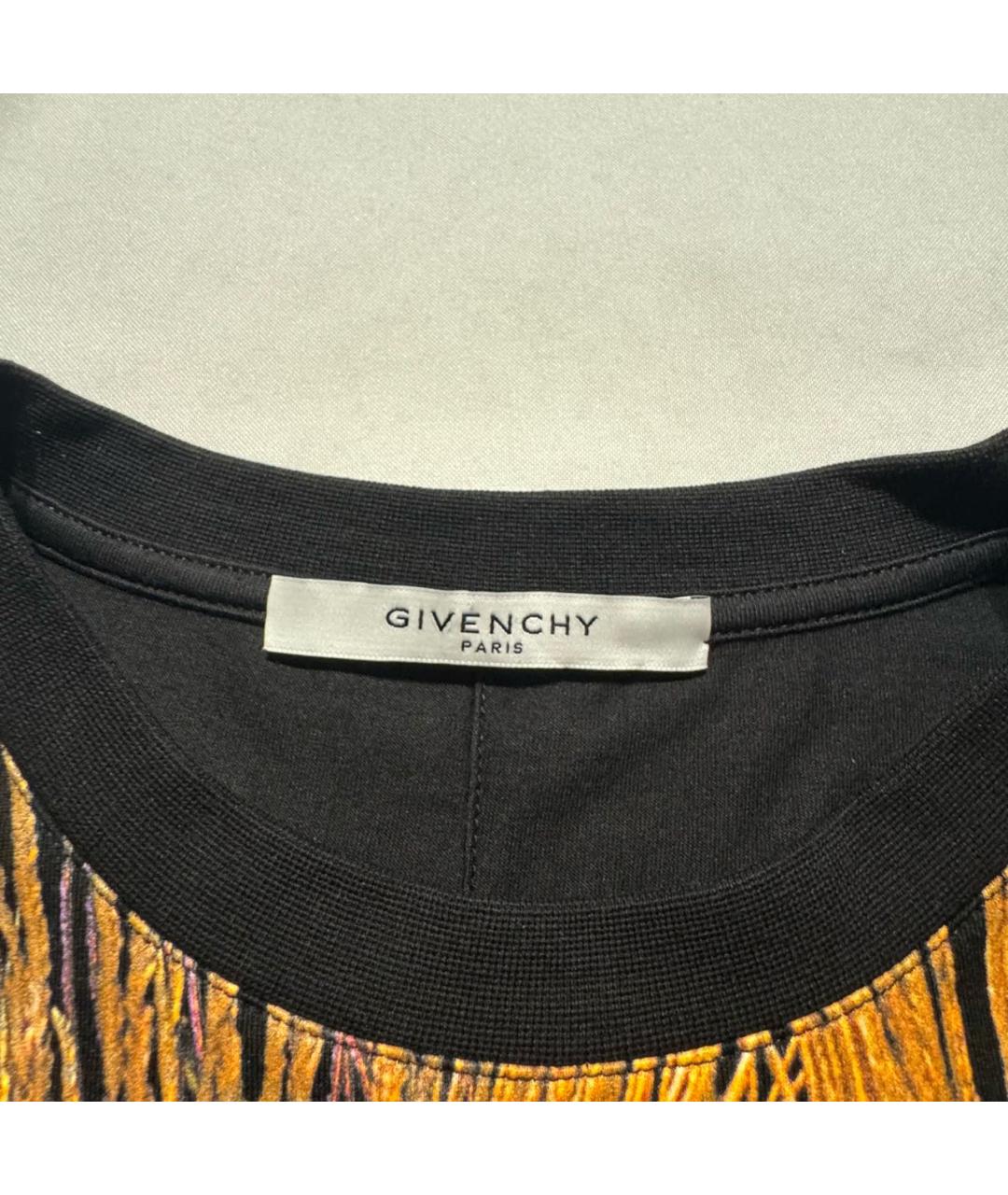 GIVENCHY Черная хлопковая футболка, фото 3