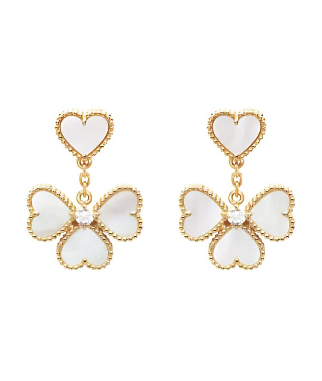 VAN CLEEF & ARPELS Золотые серьги из желтого золота, фото 1