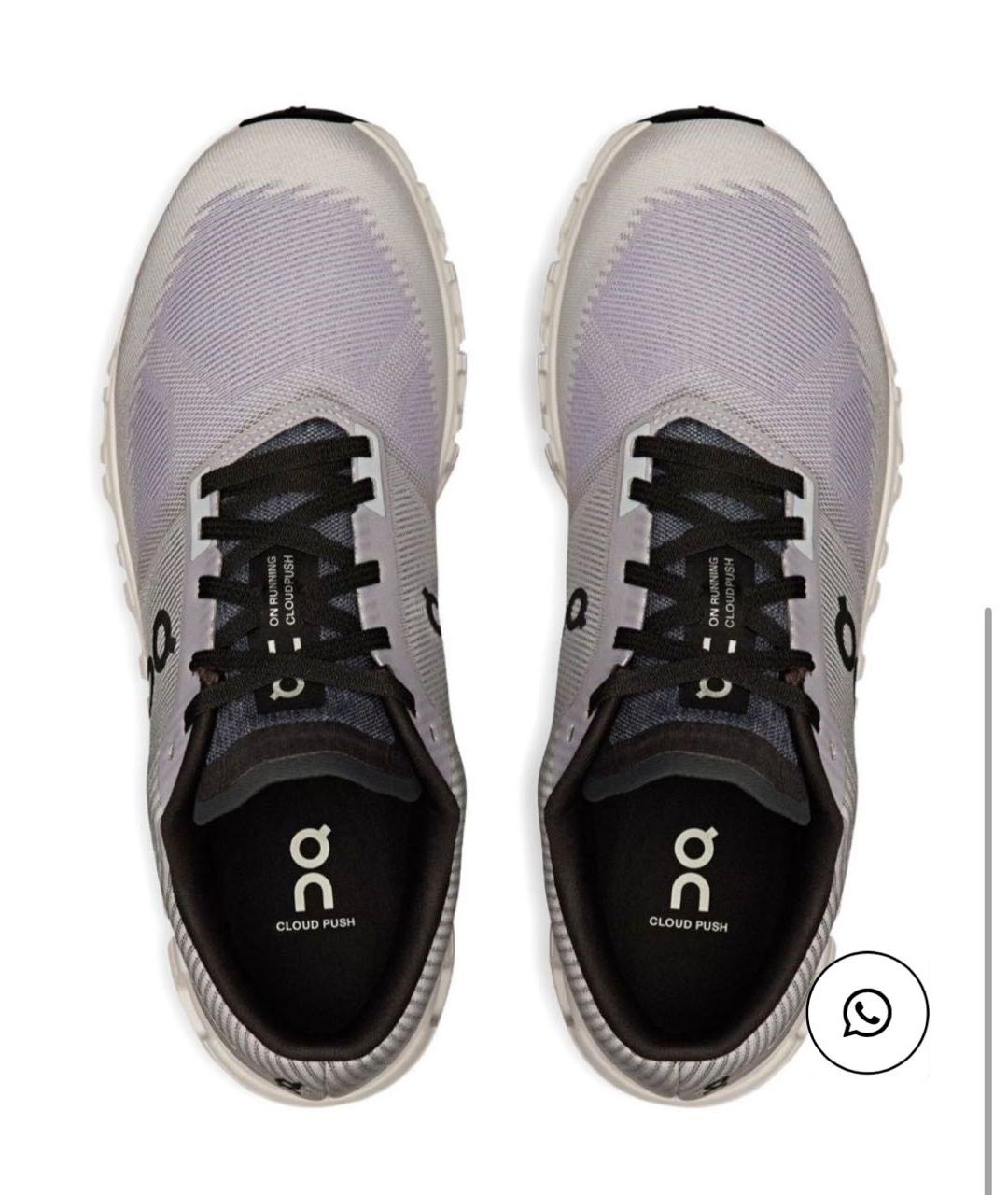 ON Фиолетовые низкие кроссовки / кеды, фото 3