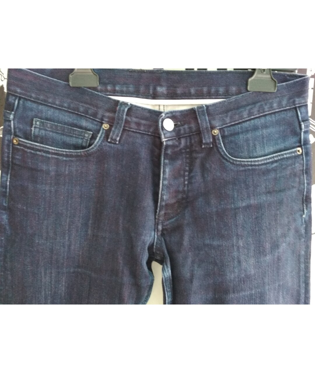 JIL SANDER Хлопковые прямые джинсы, фото 5