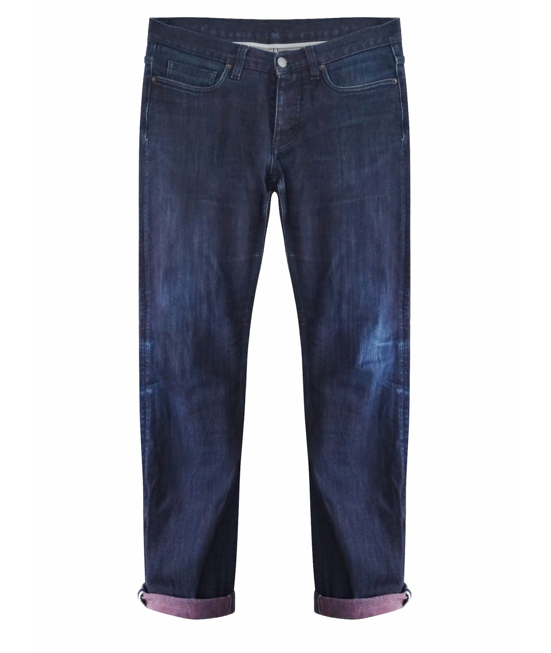 JIL SANDER Хлопковые прямые джинсы, фото 1