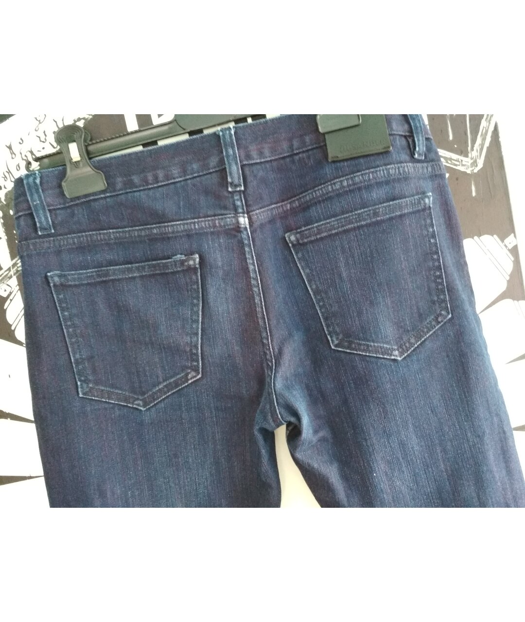 JIL SANDER Хлопковые прямые джинсы, фото 3