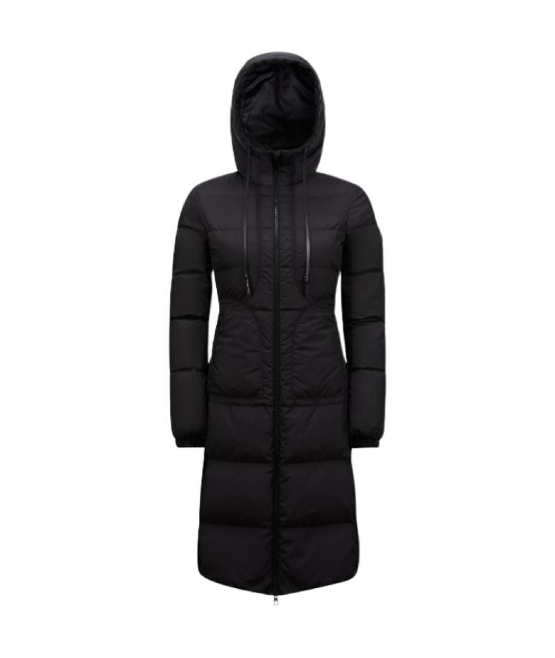 MONCLER Черный пуховик, фото 1