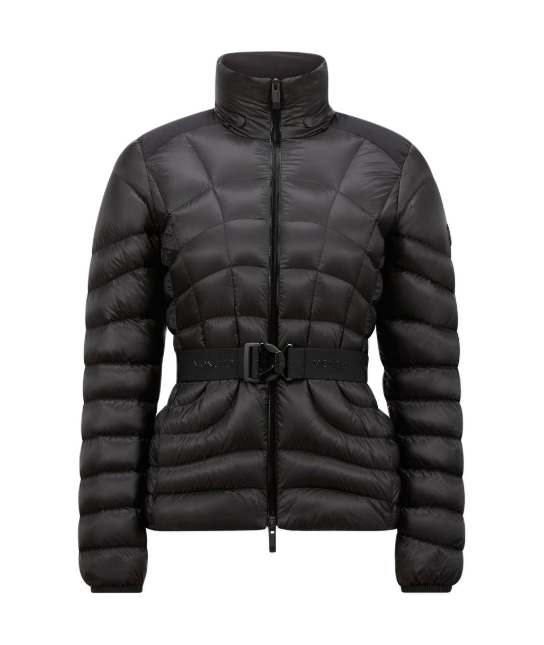MONCLER Черный пуховик, фото 1