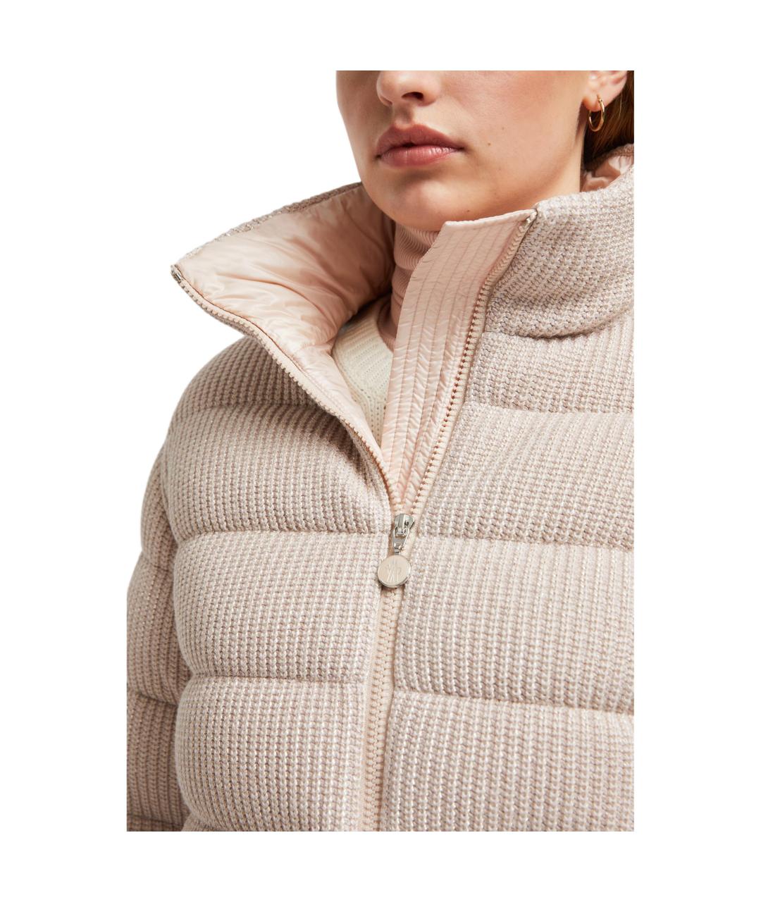 MONCLER Розовый пуховик, фото 2