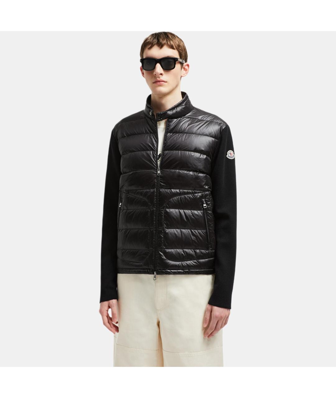 MONCLER Черная куртка, фото 3