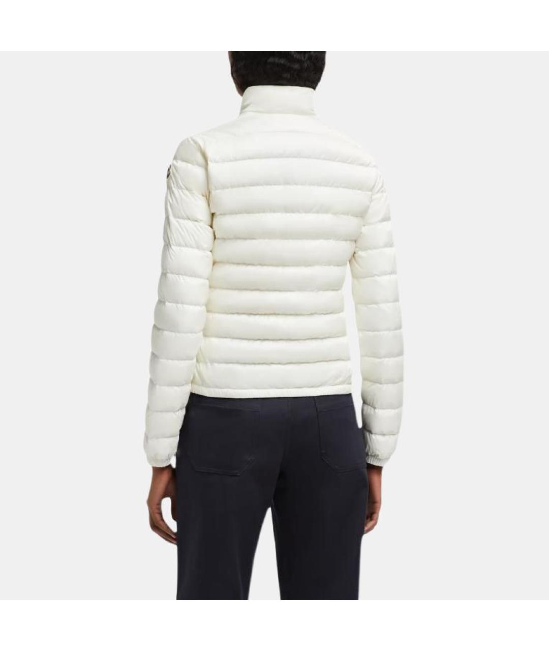 MONCLER Белый пуховик, фото 4