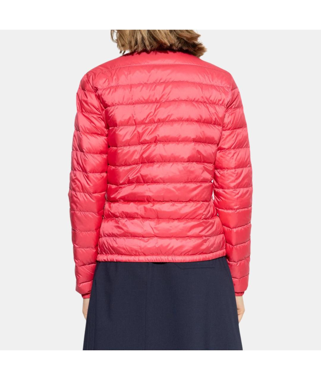 MONCLER Красный пуховик, фото 3